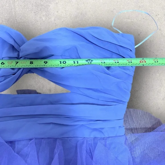 NWT hello molly in her fairytale tulle strapless maxi dress - Picture 7 of 10